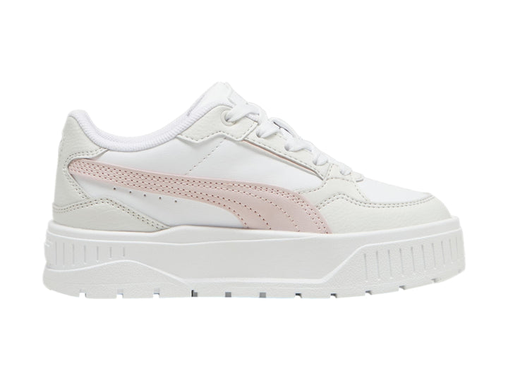 Tenis PUMA Carmen II Idol Blanco y Rosa para Niña