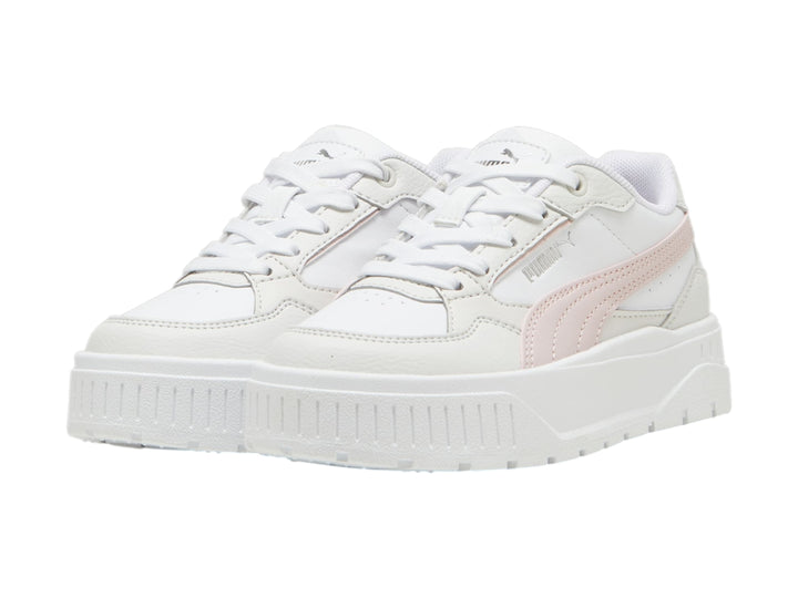 Tenis PUMA Carmen II Idol Blanco y Rosa para Niña