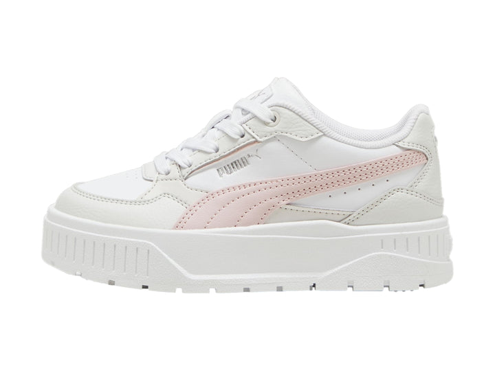 Tenis PUMA Carmen II Idol Blanco y Rosa para Niña