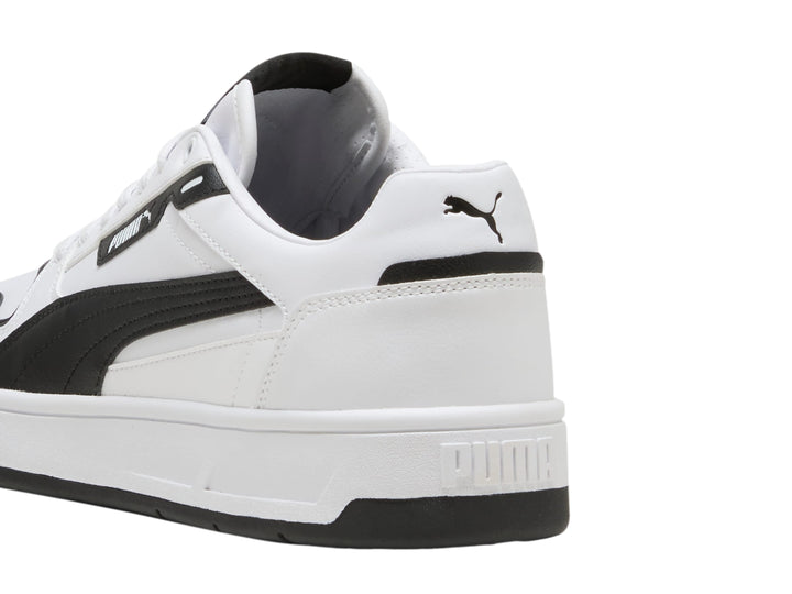 Tenis PUMA Court Classic Street Blanco y Negro para Hombre