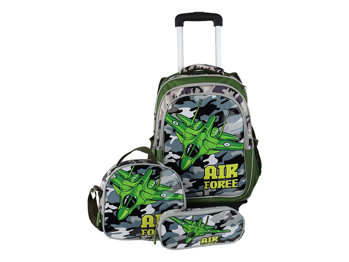 Mochila Terry Nave Espacial Verde para Nino