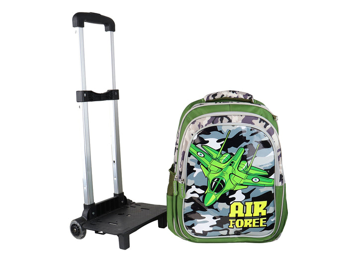 Mochila Terry Nave Espacial Verde para Nino