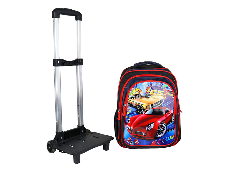 Mochila Terry Rodante Rojo para Niño