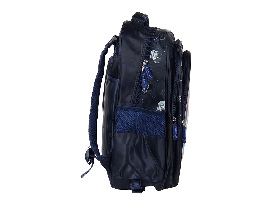 Mochila Terry Cohete Azul para Niño