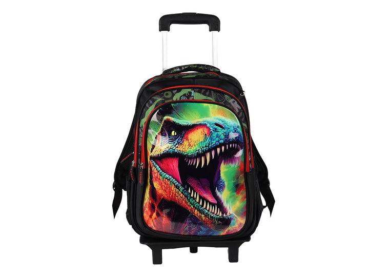 Mochila Terry Dinosaurio Rojo para Niño