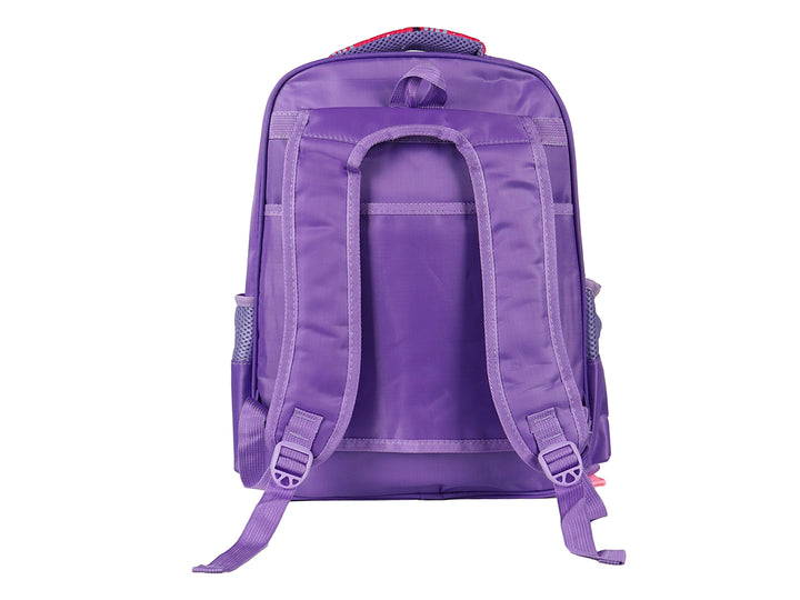 Mochila Terry Mariposa Lila Rodante para Niño