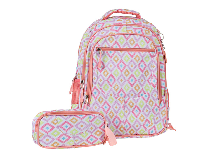 Mochila Escolar Terry Multicolor para Niña