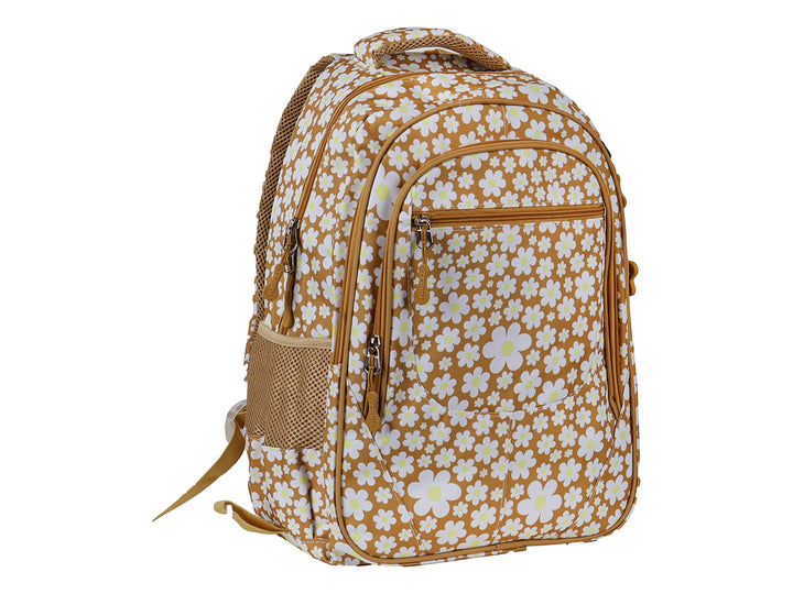 Mochila Rodante Terry Amarillo para Niña