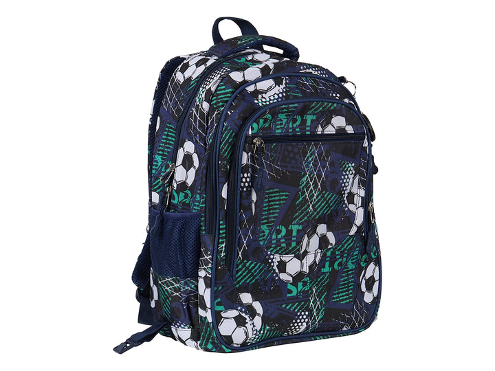 Mochila Rodante Terry Balones Azul para Nino