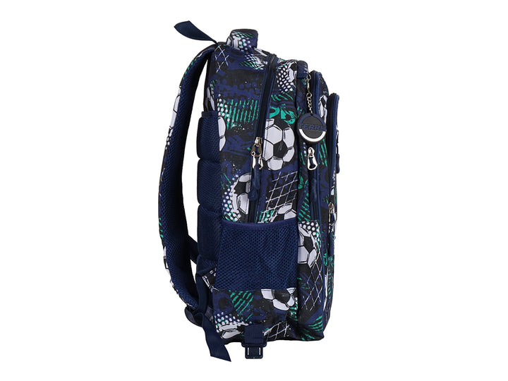 Mochila Rodante Terry Balones Azul para Nino