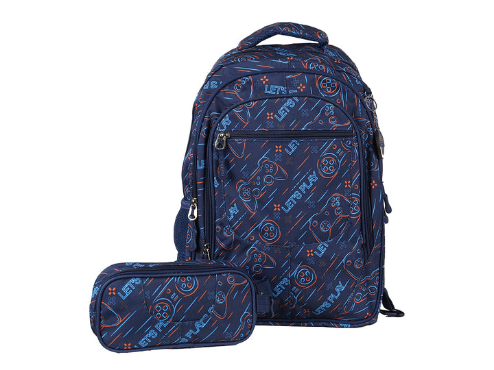 Mochila Terry Gamer Azul para Niño