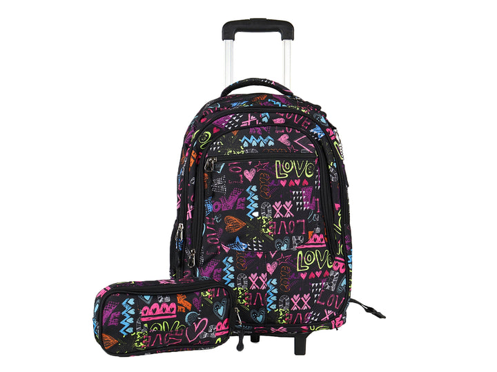 Mochila Rodante Terry Multicolor para Niña