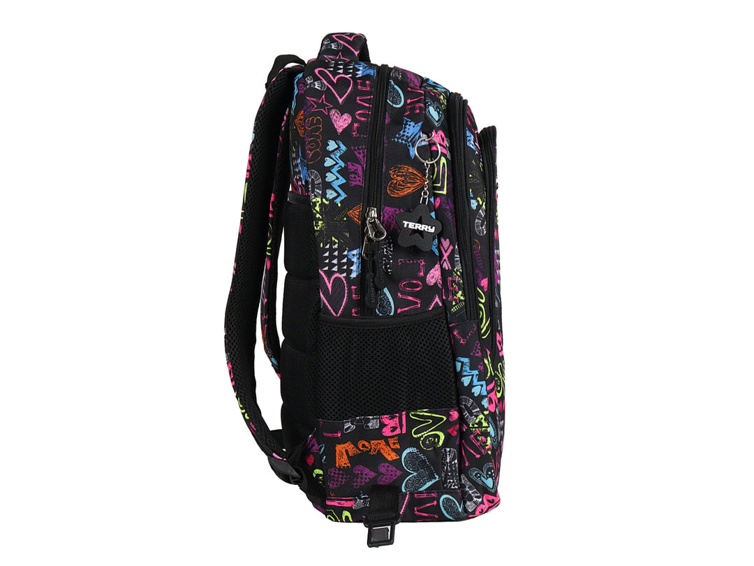 Mochila Rodante Terry Multicolor para Niña