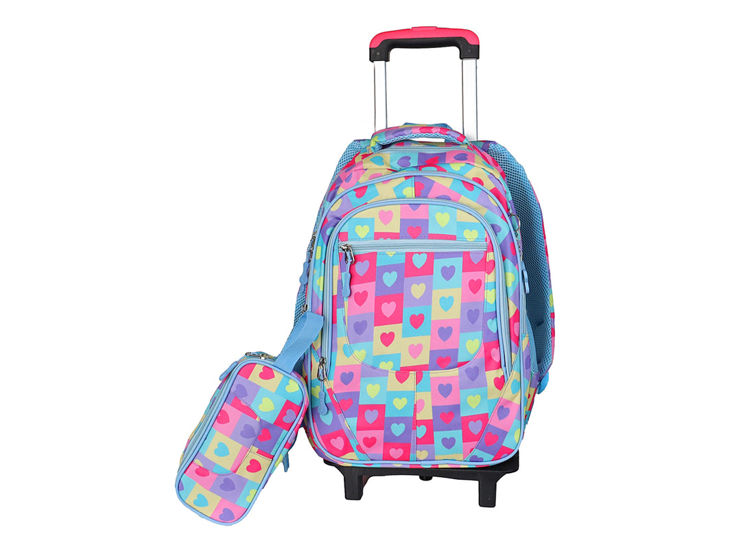 Mochila Escolar Terry Multicolor para Niña