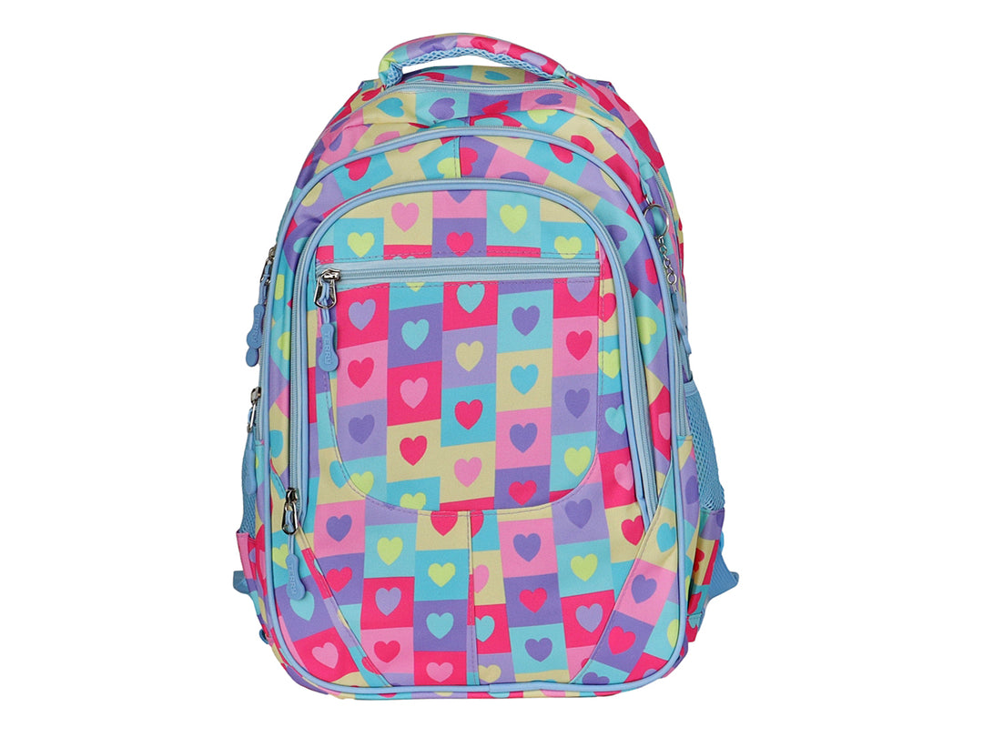 Mochila Escolar Terry Multicolor para Niña