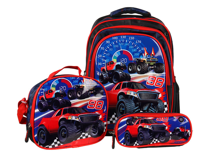 Mochila Terry de Carros Multicolor para Niño