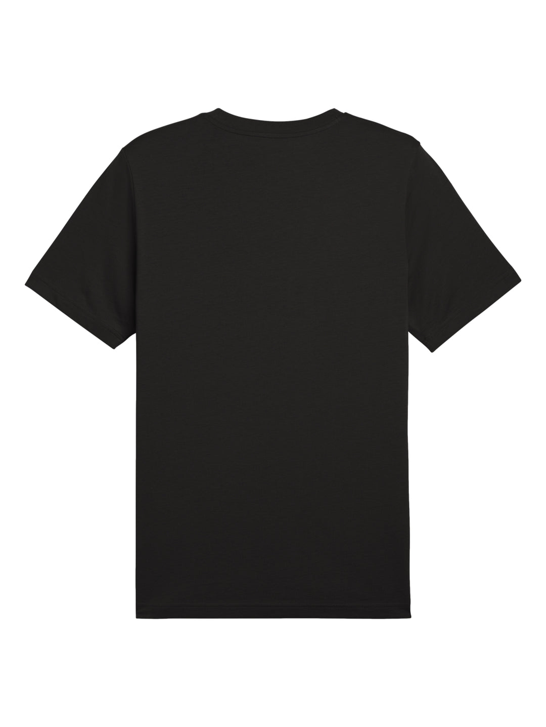 Playera PUMA de color negro con logotipo blanco en el pecho y cuello redondo.