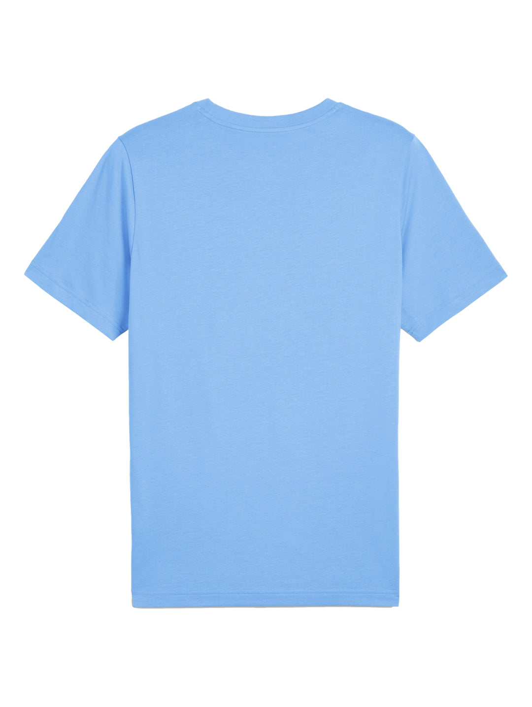 Camiseta PUMA de color azul claro con gráfico frontal y cuello redondo.