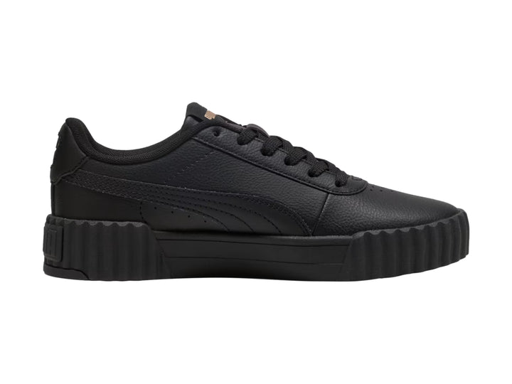 Tenis PUMA Carina 3.0 Negro con Dorado para Mujer