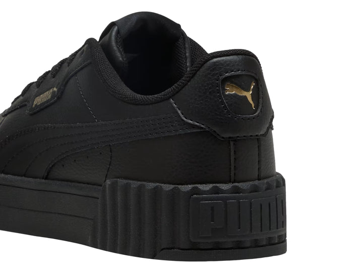 Tenis PUMA Carina 3.0 Negro con Dorado para Mujer