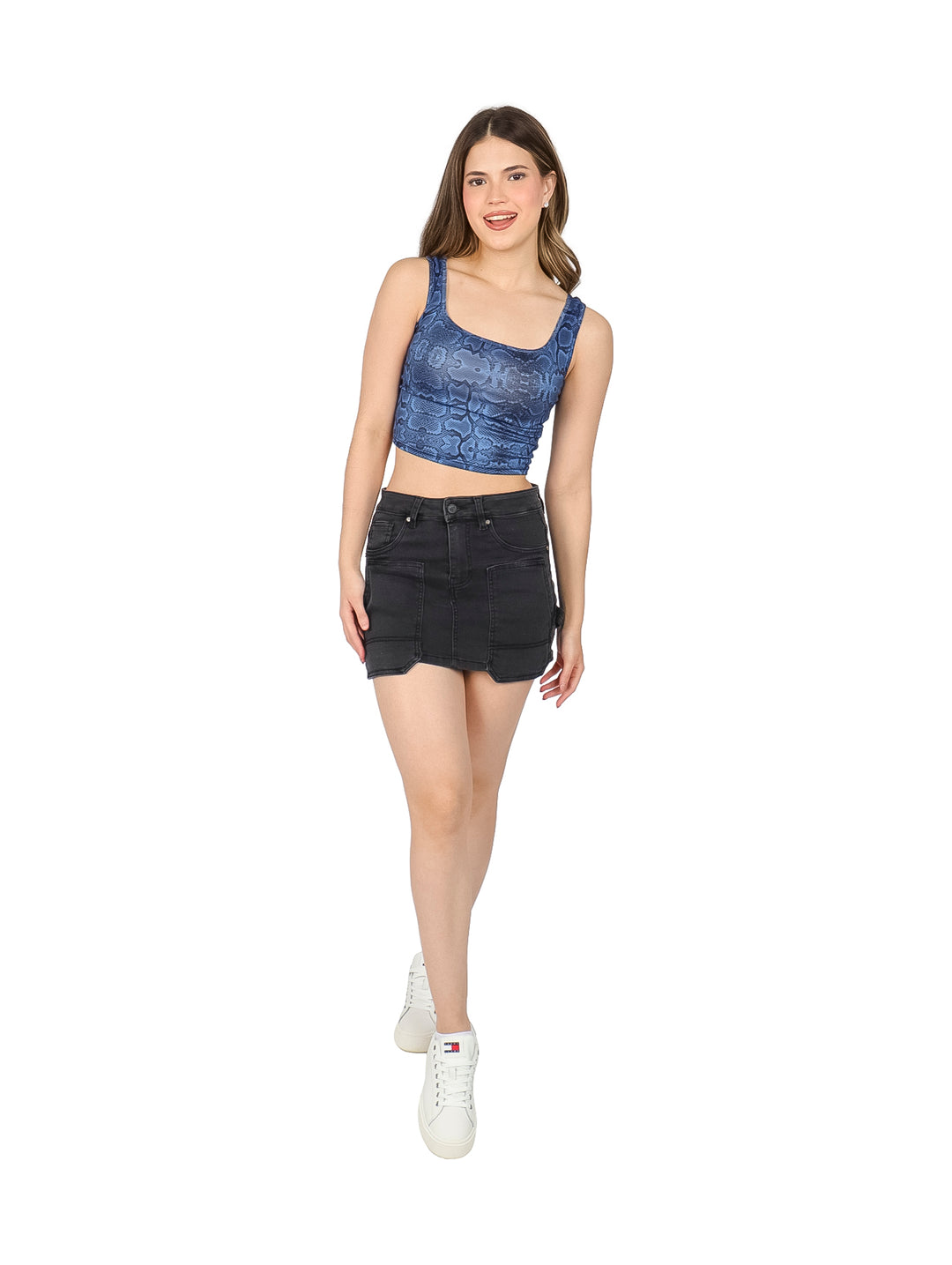 Blusa Juliana Favela Azul para Mujer