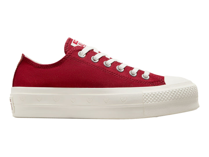 Tenis Converse San Valentín Rosas Rojo para Mujer