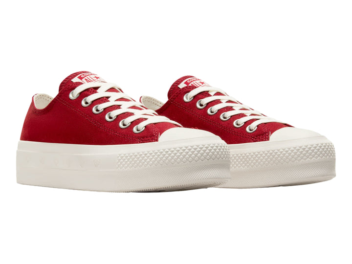 Tenis Converse San Valentín Rosas Rojo para Mujer