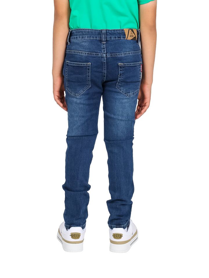 Pantalón ATOK Recto Azul Marino para Niño