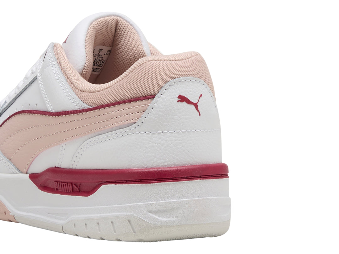 Tenis PUMA Rebound Retro Blanco y Rosa para Mujer