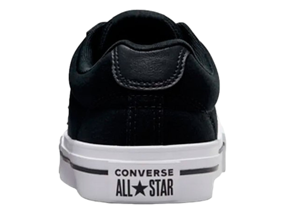 Tenis Converse Sport Casual en color negro con suela y logotipo lateral en blanco.