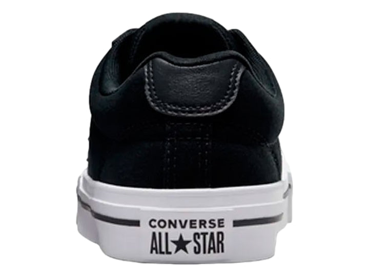 Tenis Converse Sport Casual en color negro con suela y logotipo lateral en blanco.