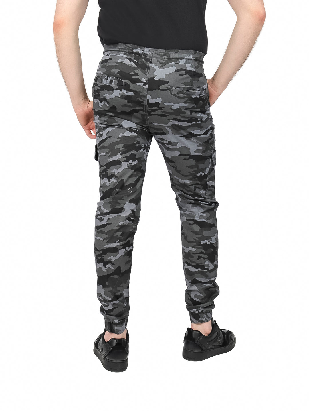 Pantalones Jogger NYD Jeans Gris Camo para Hombre