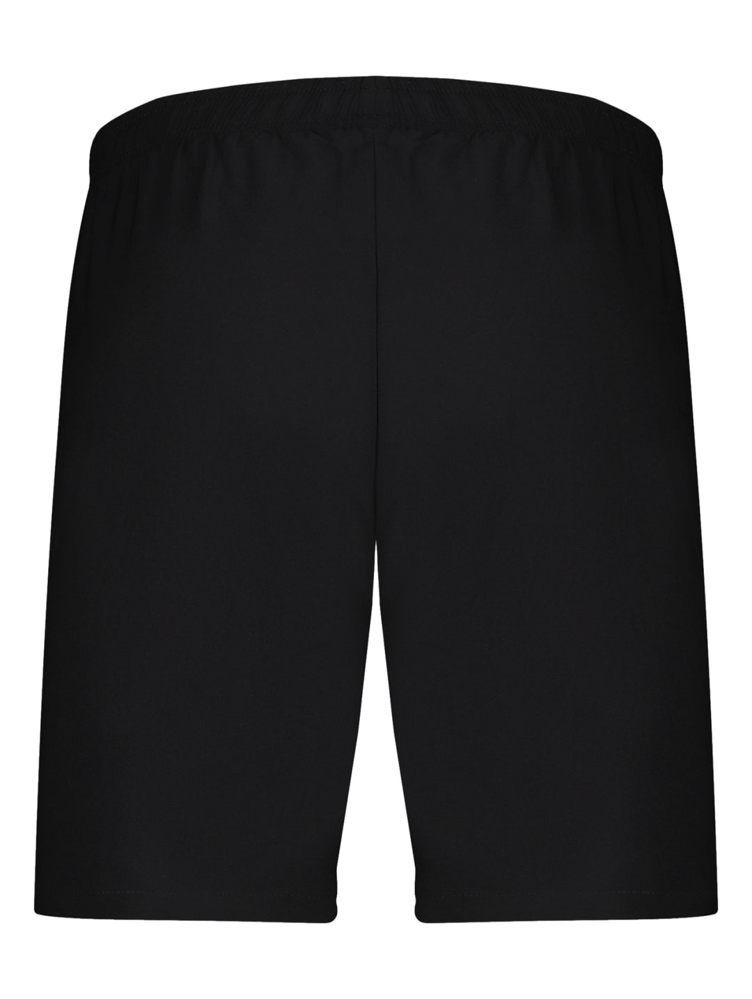 Shorts deportivos de color negro marca Charly con cintura elástica.