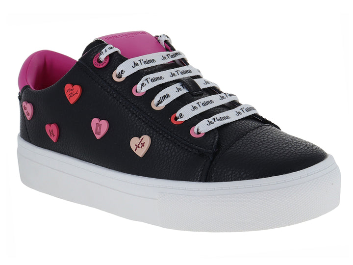 Tenis Karl Lagerfeld Tumbled Negro para Mujer