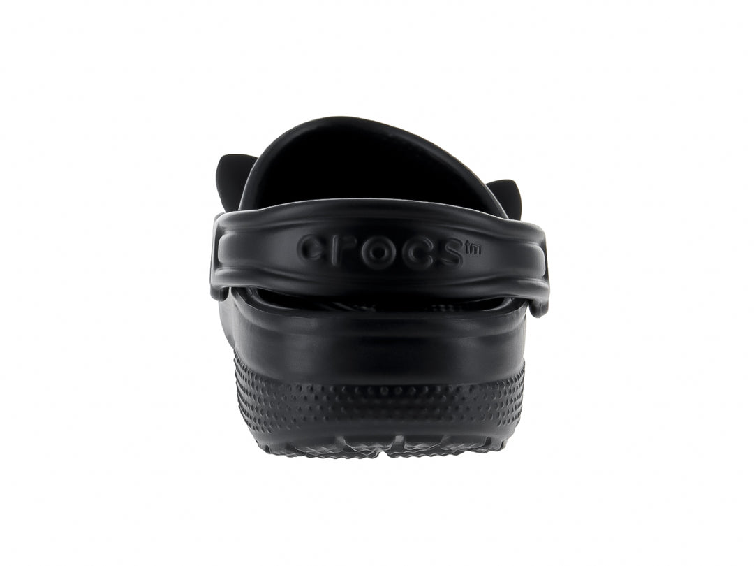 Crocs Classic Glow Black Cat Clogs Negro para Nino