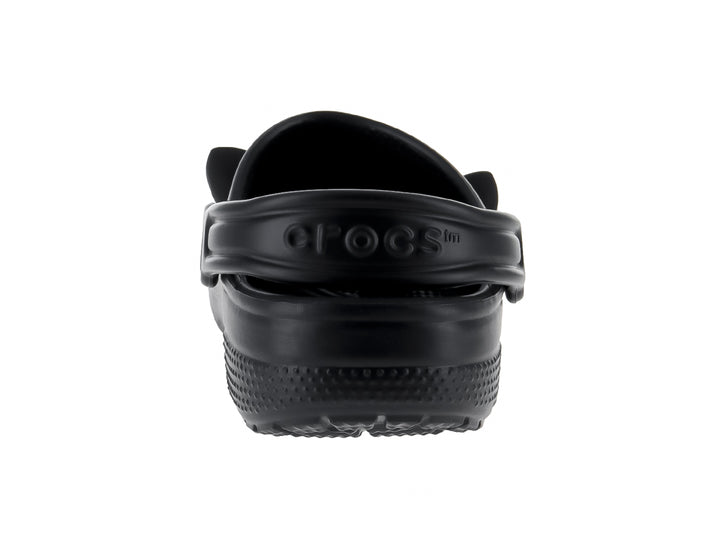 Crocs Classic Glow Black Cat Clogs Negro para Nino
