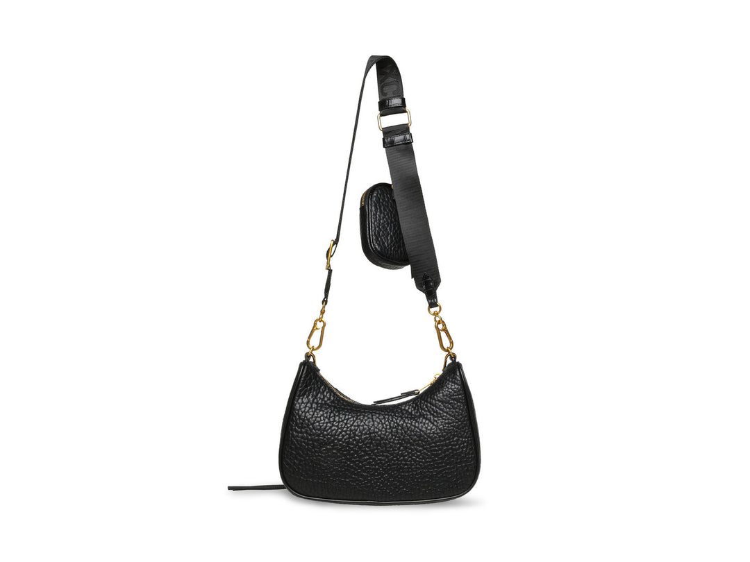 Bolso Steve Madden Bvice Negro Dorado para Mujer