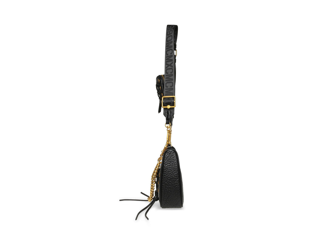 Bolso Steve Madden Bvice Negro Dorado para Mujer
