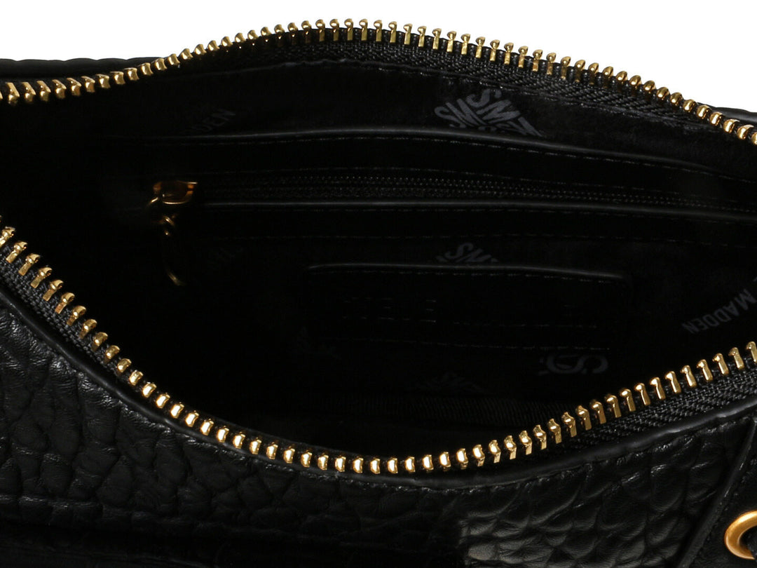 Bolso Steve Madden Bvice Negro Dorado para Mujer