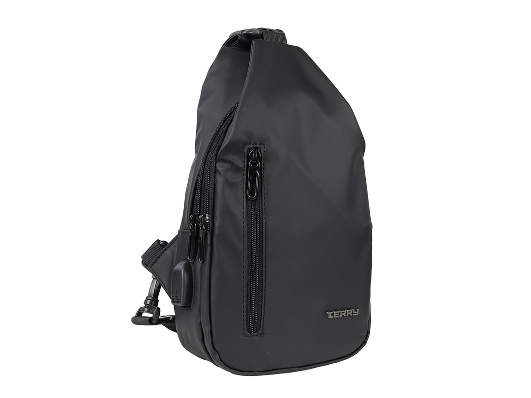 Mariconera Terry Negro para Hombre