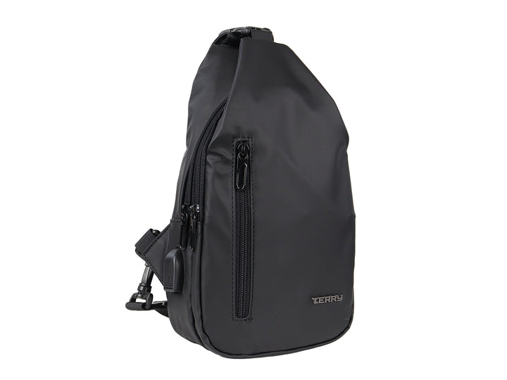 Mariconera Terry Negro para Hombre