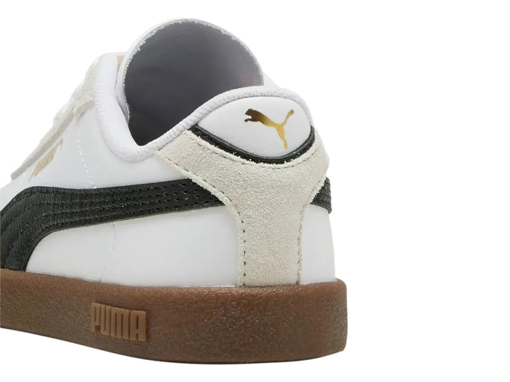 Tenis PUMA Club II Era Blancos y Negros para Niño