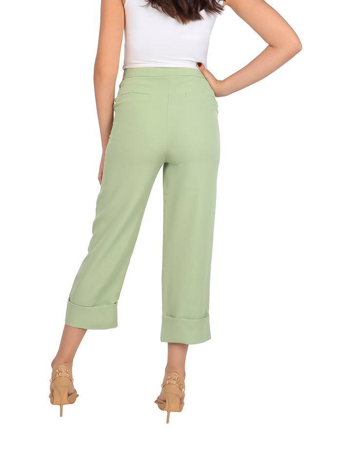 Pantalón de Vestir ATOK Verde para Mujer