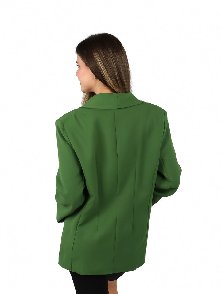 Blazer ATOK Verde con Cinto para Mujer