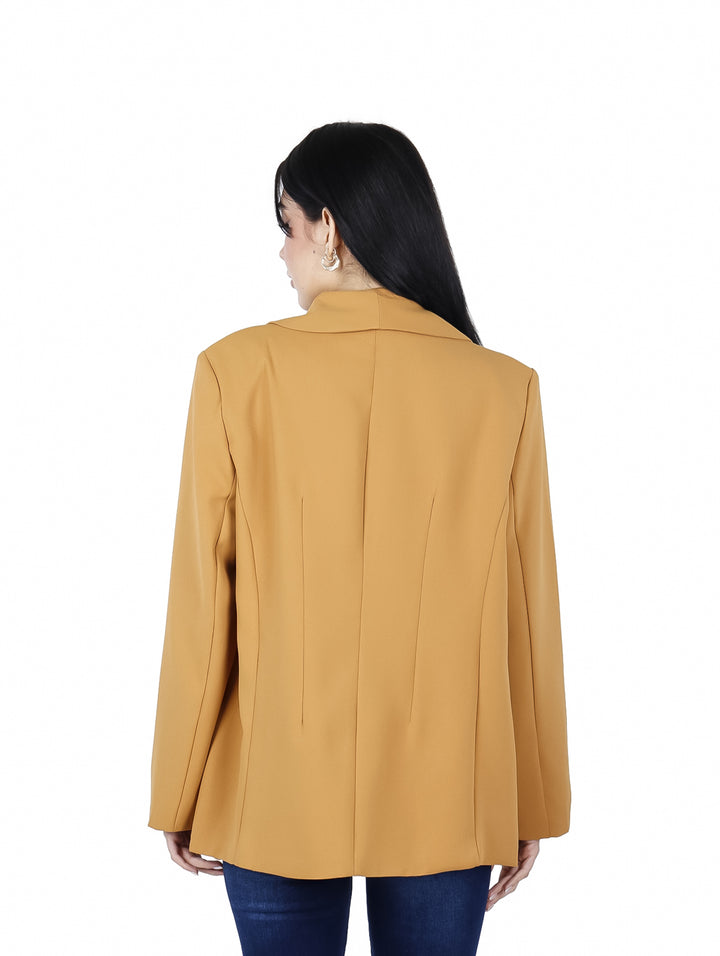 Blazer ATOK Color Caramel para Mujer