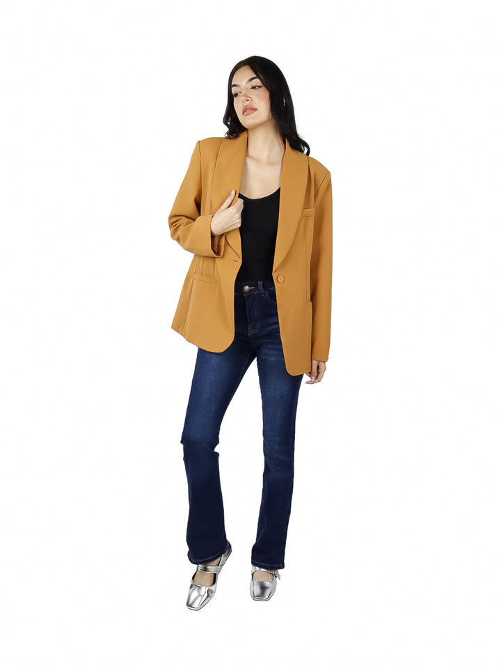 Blazer ATOK Color Caramel para Mujer