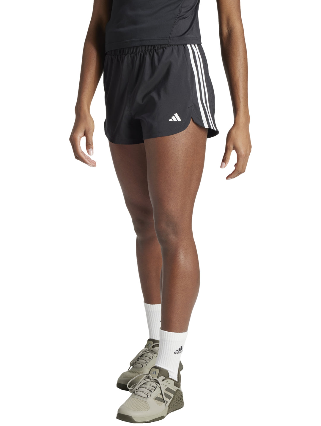 Shorts Adidas Pacer Training Negro para Mujer