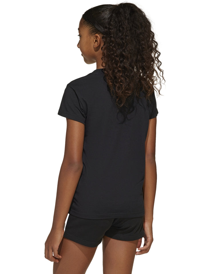 Adidas Playera Essentials Negro para Nina