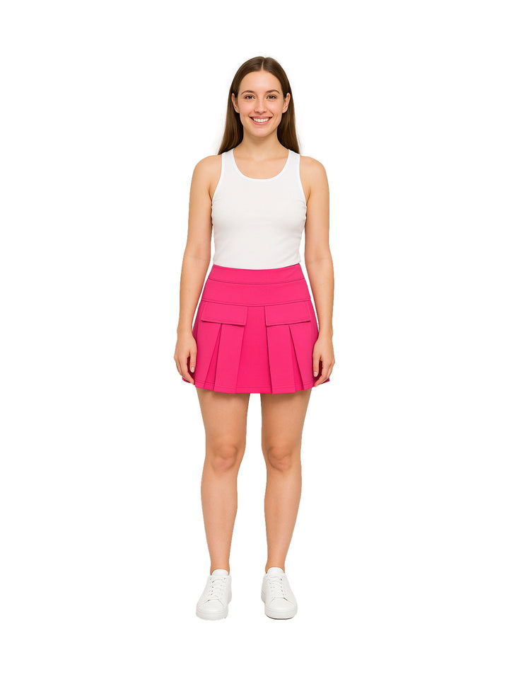Short Falda XIXI Hot Pink para Mujer