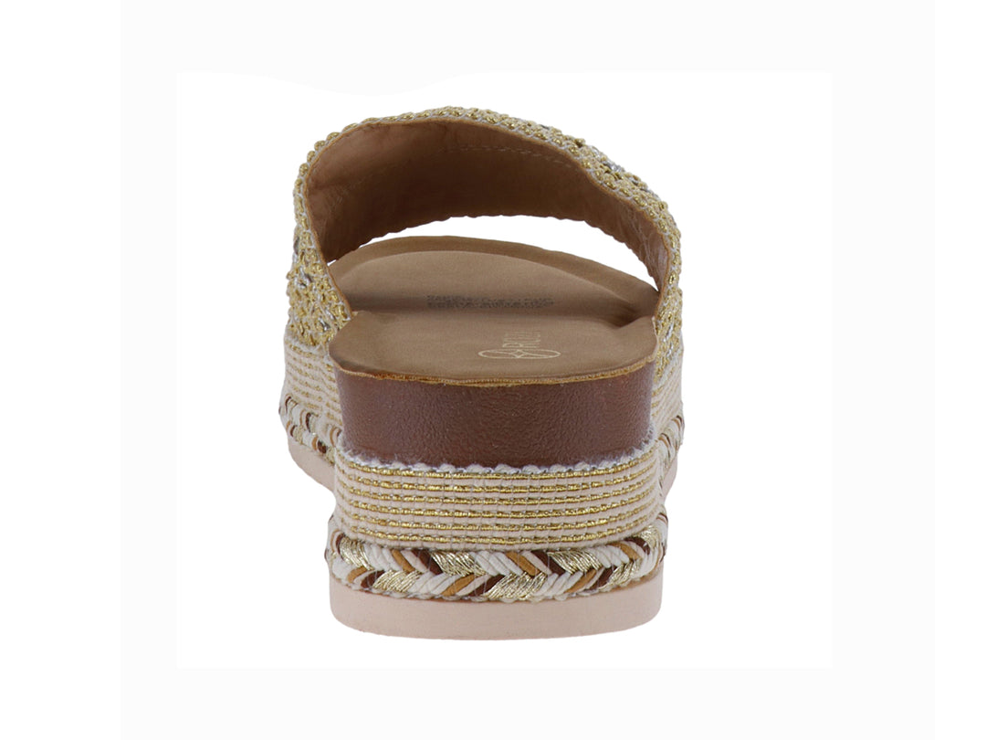 Sandalias Plataforma Roze Brown Beige para Mujer